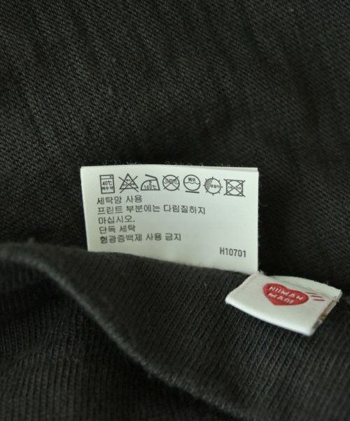 HUMAN MADE（ヒューマンメイド）Tシャツ・カットソー 黒 サイズ:M メンズ/2200701695033