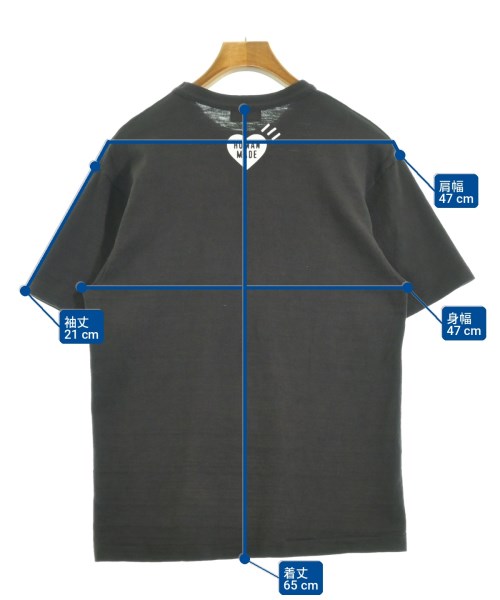 HUMAN MADE（ヒューマンメイド）Tシャツ・カットソー 黒 サイズ:M メンズ/2200701695033