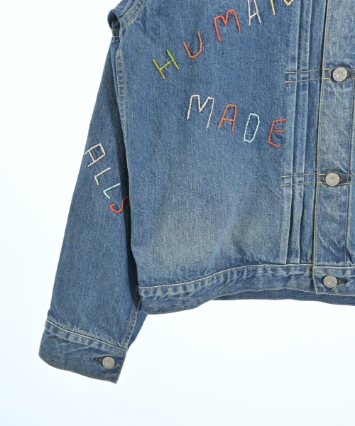 HUMAN MADE（ヒューマンメイド）デニムジャケット 青 サイズ:XL メンズ/2200701870058