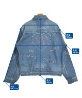 HUMAN MADE（ヒューマンメイド）デニムジャケット 青 サイズ:XL メンズ/2200701870058