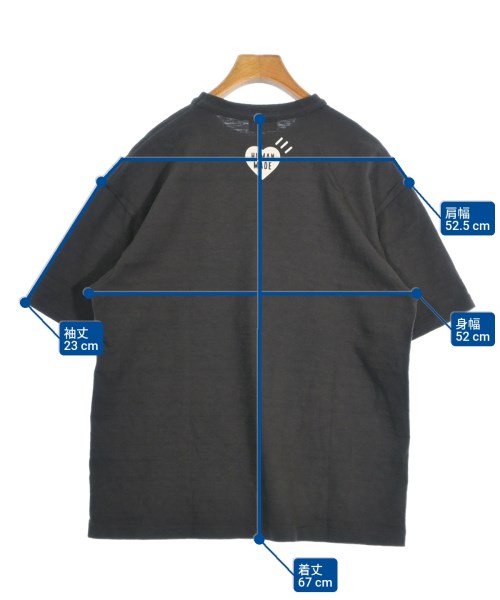 HUMAN MADE（ヒューマンメイド）Tシャツ・カットソー 黒 サイズ:XL メンズ/2200655850052