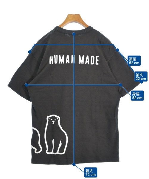 HUMAN MADE（ヒューマンメイド）Tシャツ・カットソー 黒 サイズ:XL メンズ/2200655850076
