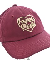 HUMAN MADE（ヒューマンメイド）キャップ 赤 サイズ:- メンズ/2200655850120