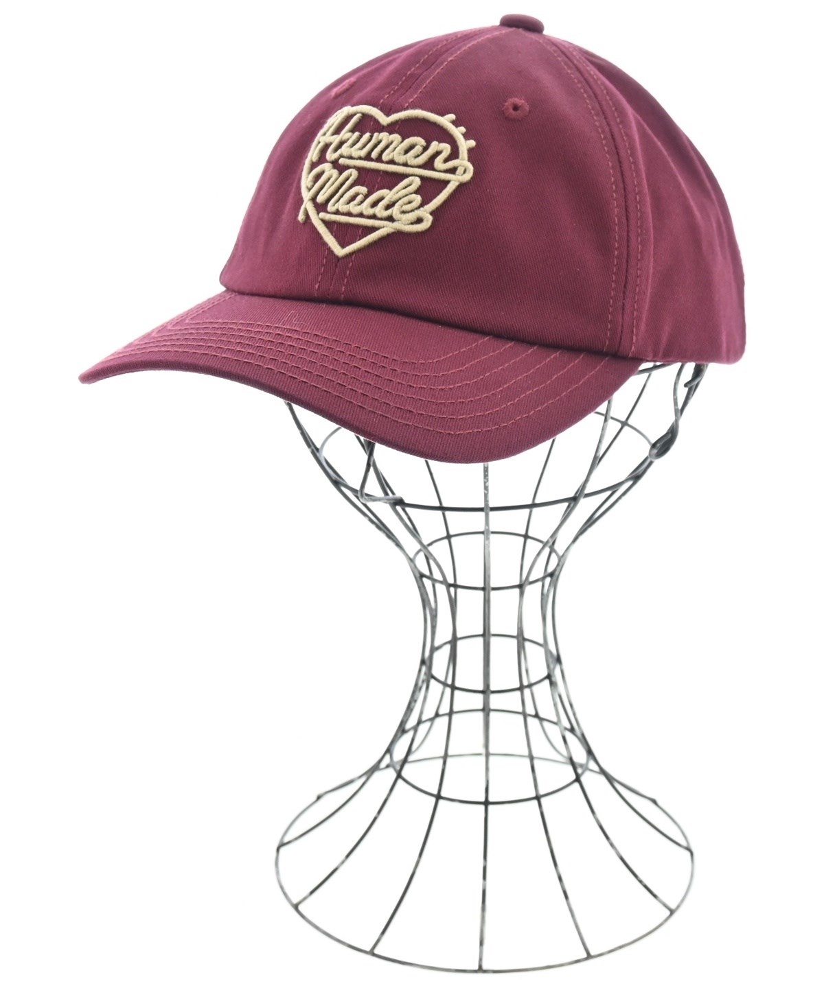 Human made cap burgundy キャップ 新品 ヒューマンメイド HUMAN MADE 6Panel Twill Cap ハートロゴ