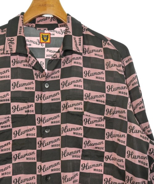 HUMAN MADE（ヒューマンメイド）カジュアルシャツ 黒 サイズ:L メンズ/2200656958023
