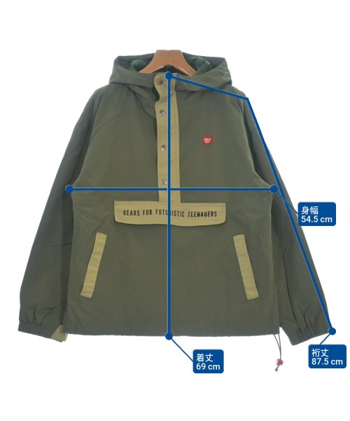 HUMAN MADE（ヒューマンメイド）ブルゾン カーキ サイズ:M メンズ/2200655514206