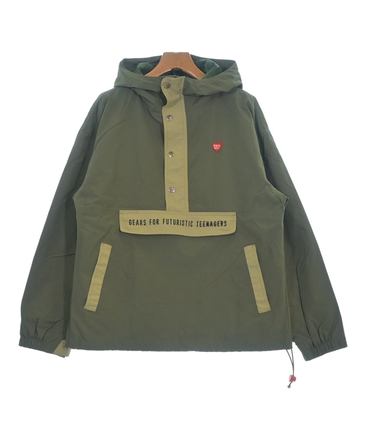 HUMAN MADE(ヒューマンメイド)ブルゾン カーキ サイズ:M メンズ HUMAN MADE(ヒューマンメイド)ブルゾン カーキ サイズ:M メンズ