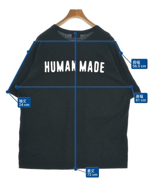 HUMAN MADE（ヒューマンメイド）Tシャツ・カットソー 黒 サイズ:XXL メンズ/2200657809010