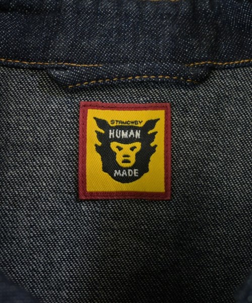 HUMAN MADE（ヒューマンメイド）カジュアルシャツ 紺 サイズ:L メンズ/2200657856014