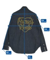 HUMAN MADE（ヒューマンメイド）カジュアルシャツ 紺 サイズ:L メンズ/2200657856014