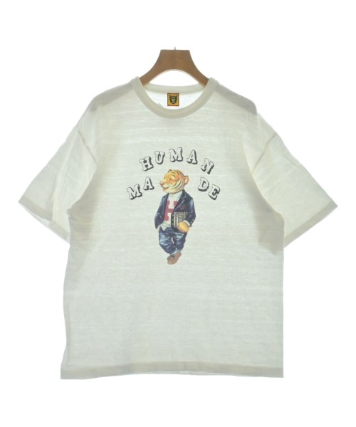 HUMAN MADE(ヒューマンメイド)Tシャツ・カットソー 白 サイズ:L/2200654273067