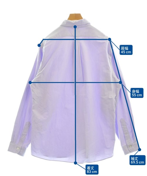 HUMAN MADE（ヒューマンメイド）カジュアルシャツ 紫 サイズ:XXL メンズ/2200659393029