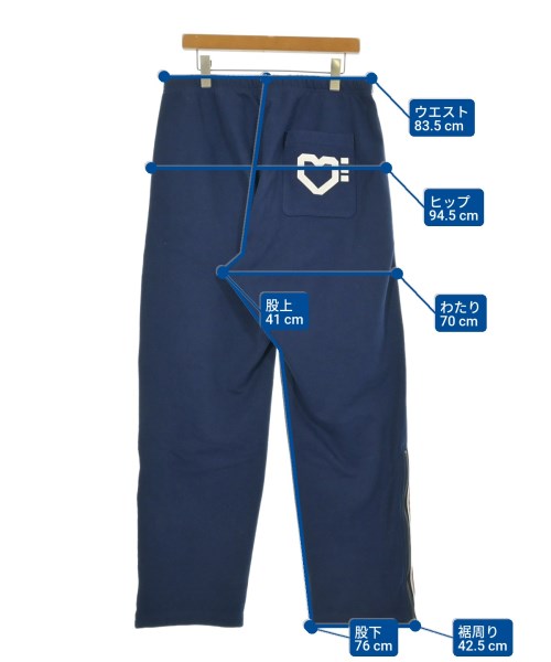 HUMAN MADE（ヒューマンメイド）スウェットパンツ 紺 サイズ:XL メンズ/2200659794130