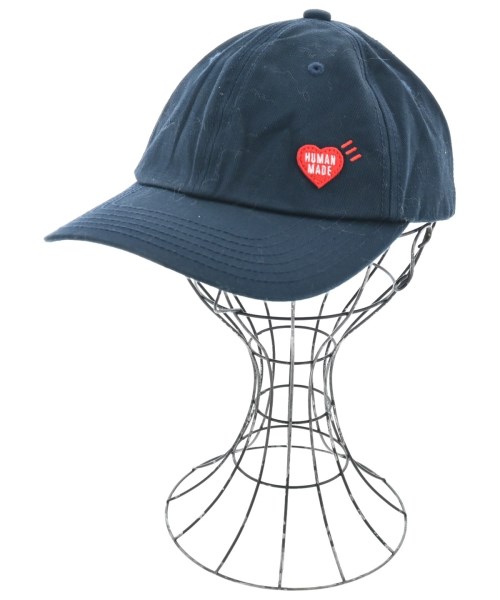 HUMAN MADE(ヒューマンメイド)キャップ 紺 サイズ:-/2200660412092