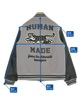 HUMAN MADE（ヒューマンメイド）スタジャン グレー サイズ:M メンズ/2200658918018