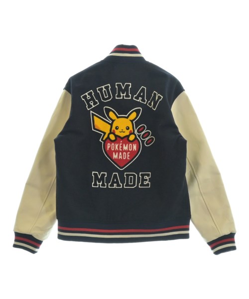HUMAN MADE（ヒューマンメイド）スタジャン 紺 サイズ:M メンズ/2200658918025