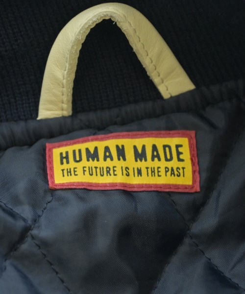 HUMAN MADE（ヒューマンメイド）スタジャン 紺 サイズ:M メンズ/2200658918025