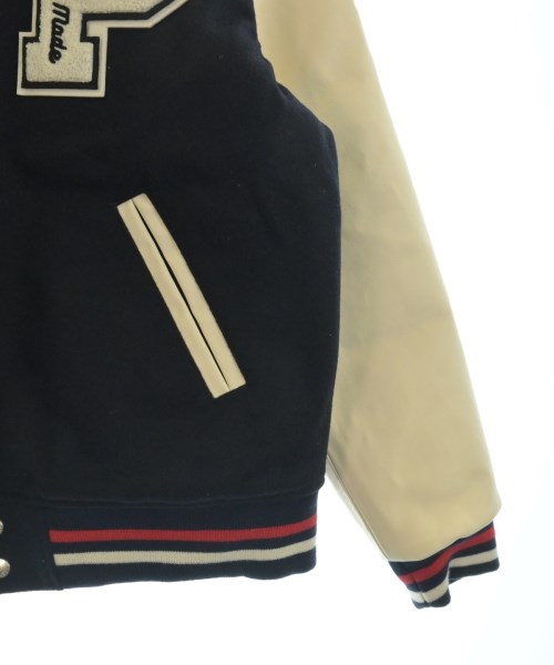 HUMAN MADE（ヒューマンメイド）スタジャン 紺 サイズ:M メンズ/2200658918025