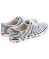 HUMAN MADE（ヒューマンメイド）スニーカー 紺 サイズ:UK8(26cm位) メンズ/2200661765241