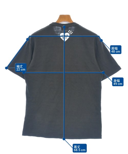 HUMAN MADE（ヒューマンメイド）Tシャツ・カットソー 黒 サイズ:M メンズ/2200711762039