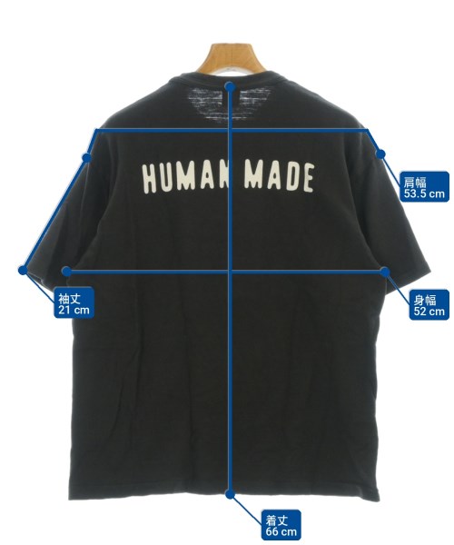 HUMAN MADE（ヒューマンメイド）Tシャツ・カットソー 黒 サイズ:XL メンズ/2200712030021