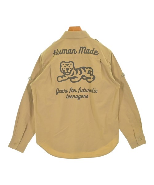 HUMAN MADE（ヒューマンメイド）カジュアルシャツ 茶 サイズ:M メンズ/2200713593136