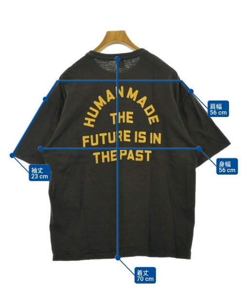 HUMAN MADE（ヒューマンメイド）Tシャツ・カットソー 茶 サイズ:2XL(XXL位) メンズ/2200714637099