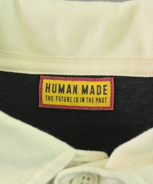 HUMAN MADE（ヒューマンメイド）ポロシャツ 白 サイズ:L メンズ/2200715220047
