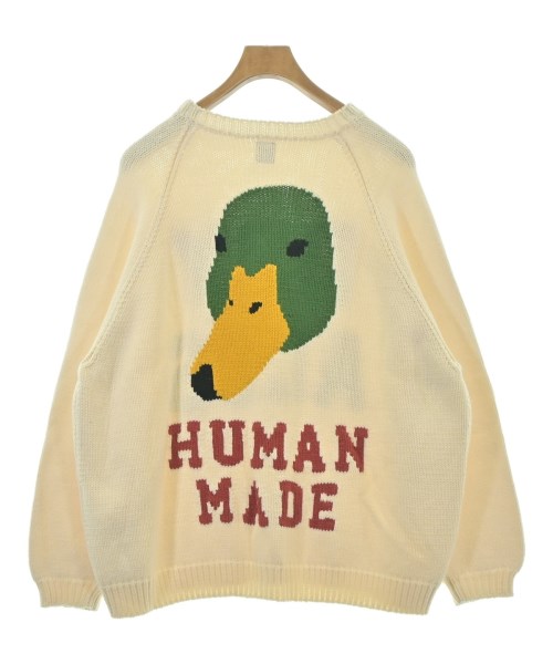 HUMAN MADE（ヒューマンメイド）ニット・セーター 黄 サイズ:M メンズ/2200716468011