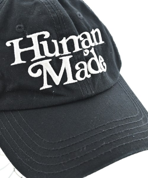 HUMAN MADE（ヒューマンメイド）キャップ 黒 サイズ:-(M位) メンズ/2200716468042