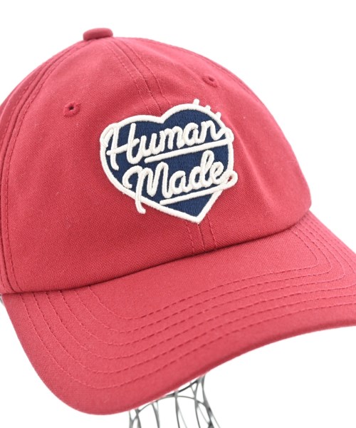 HUMAN MADE（ヒューマンメイド）キャップ 赤 サイズ:- メンズ/2200717627028