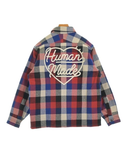 HUMAN MADE（ヒューマンメイド）カジュアルシャツ 赤 サイズ:S メンズ/2200717600038
