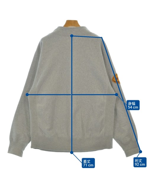 HUMAN MADE（ヒューマンメイド）スウェット グレー サイズ:L メンズ/2200647551011