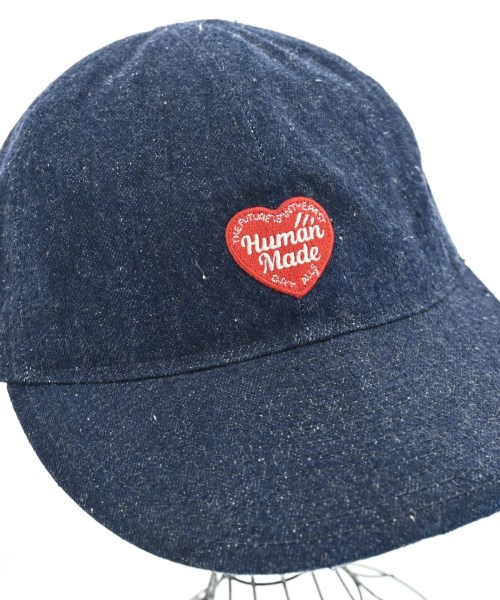 HUMAN MADE（ヒューマンメイド）キャップ 紺 サイズ:L メンズ/2200647551035