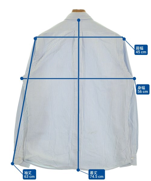 HUMAN MADE（ヒューマンメイド）カジュアルシャツ 白 サイズ:M メンズ/2200648117025