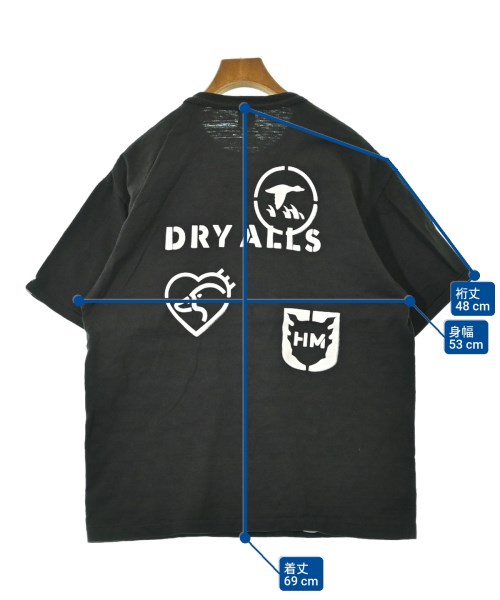 HUMAN MADE（ヒューマンメイド）Tシャツ・カットソー グレー サイズ:XL メンズ/2200648586036