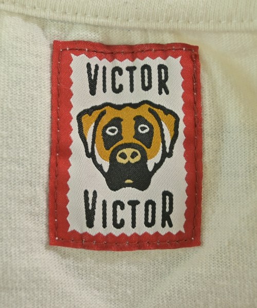 VICTOR VICTOR（ヴィクターヴィクター）Tシャツ・カットソー 白 サイズ:M メンズ/2200649296057