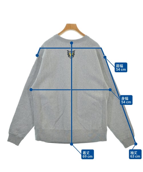 HUMAN MADE（ヒューマンメイド）スウェット グレー サイズ:XL メンズ/2200649483044