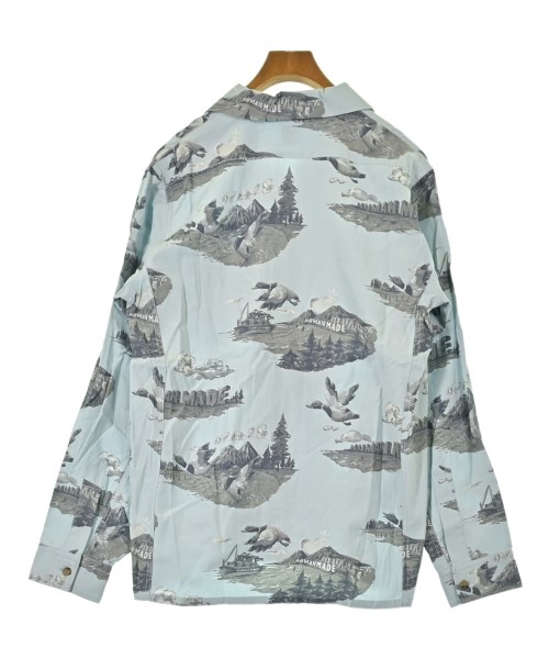 HUMAN MADE（ヒューマンメイド）カジュアルシャツ 青 サイズ:L メンズ/2200649751013