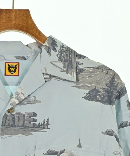 HUMAN MADE（ヒューマンメイド）カジュアルシャツ 青 サイズ:L メンズ/2200649751013