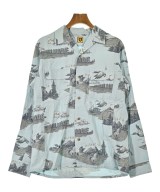 HUMAN MADE（ヒューマンメイド）カジュアルシャツ 青 サイズ:L メンズ/2200649751013