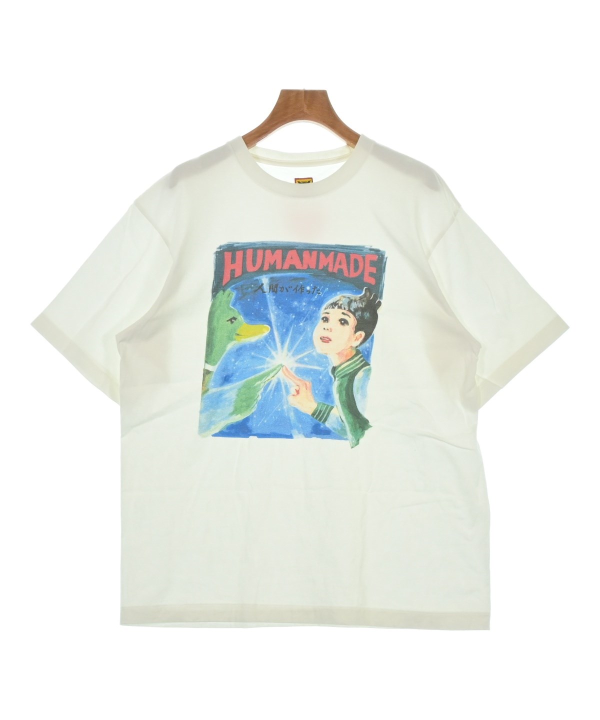 HUMAN MADE（ヒューマンメイド）Tシャツ・カットソー 白 サイズ:L