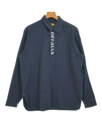 HUMAN MADE（ヒューマンメイド）カジュアルシャツ 紺 サイズ:M メンズ