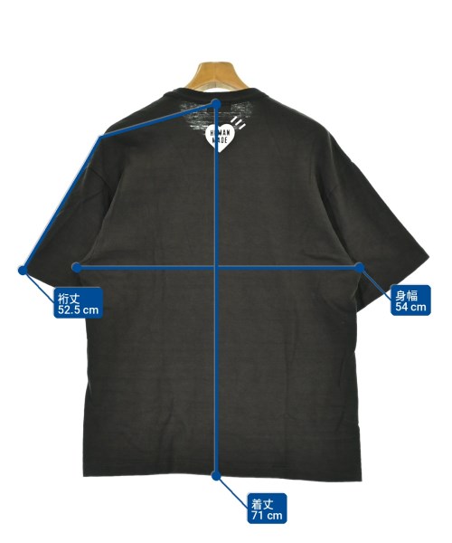 HUMAN MADE（ヒューマンメイド）Tシャツ・カットソー グレー サイズ:XL メンズ/2200702796074