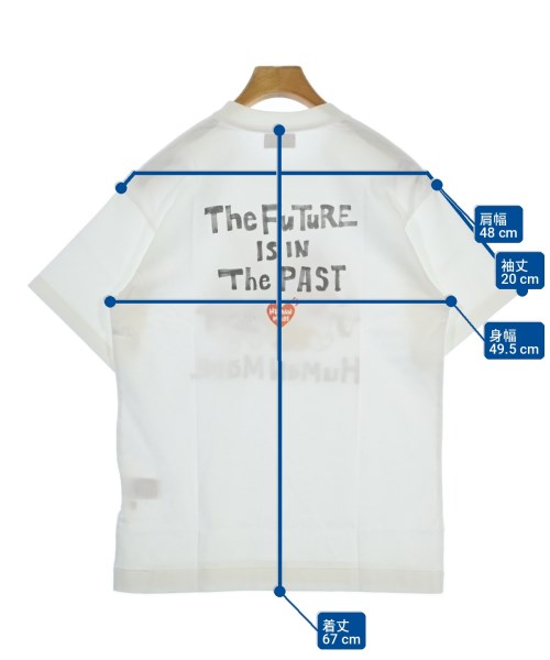 HUMAN MADE（ヒューマンメイド）Tシャツ・カットソー 白 サイズ:S メンズ/2200703155023