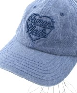 HUMAN MADE（ヒューマンメイド）キャップ 青 サイズ:- メンズ/2200703908087