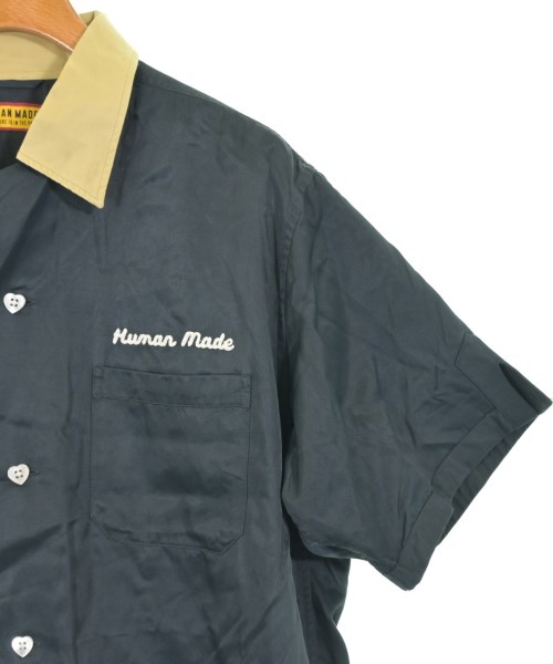 HUMAN MADE（ヒューマンメイド）カジュアルシャツ 黒 サイズ:S メンズ/2200704479043