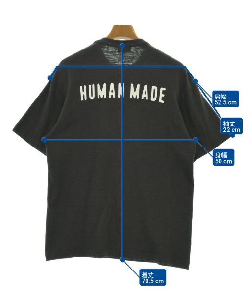 HUMAN MADE（ヒューマンメイド）Tシャツ・カットソー 黒 サイズ:L メンズ/2200708285060