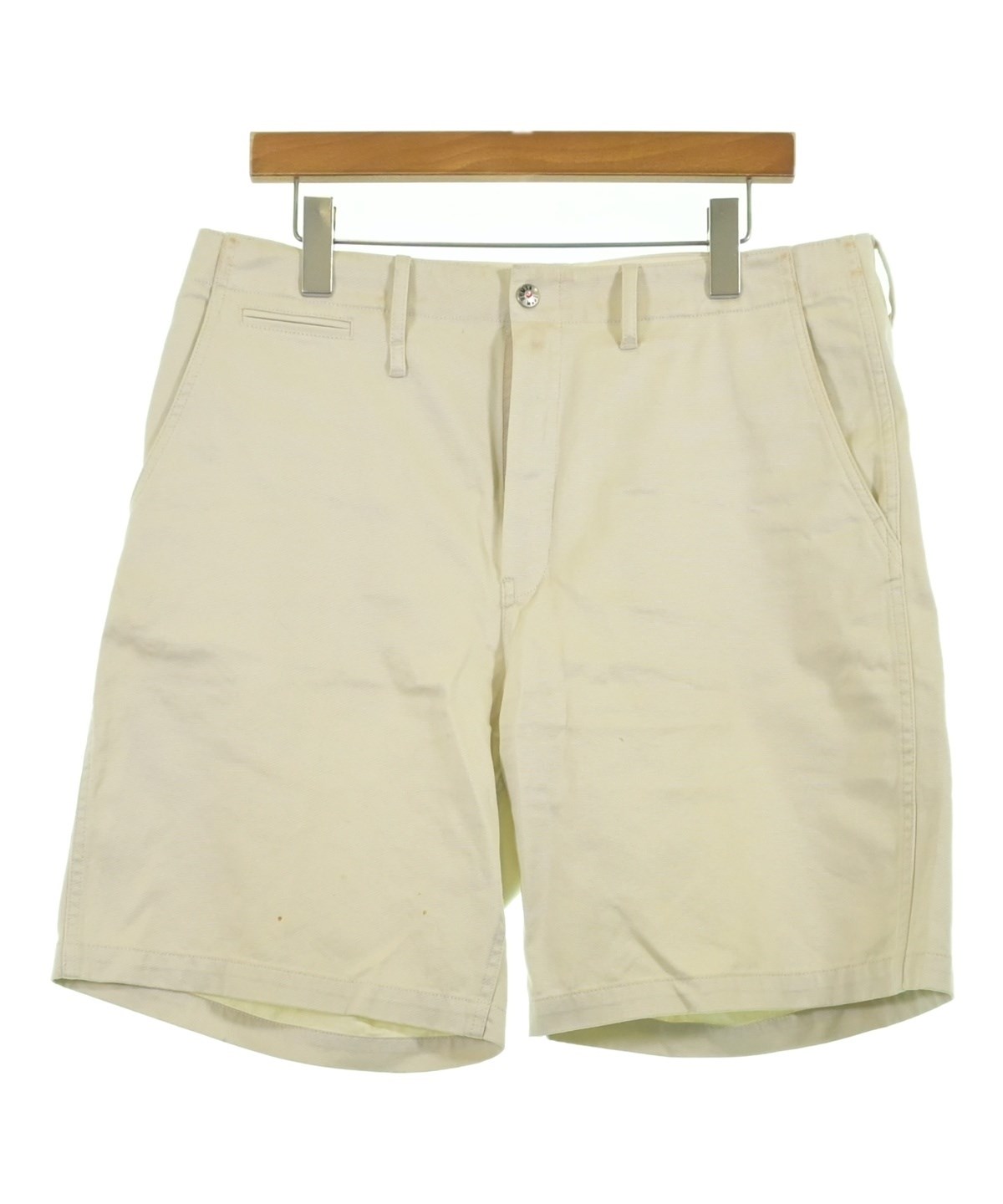 HUMAN MADE ショートパンツ 総柄 ホワイト Mサイズ HUMAN MADE（ヒューマンメイド）ショートパンツ 白 サイズ:L メンズ