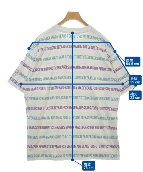 HUMAN MADE（ヒューマンメイド）Tシャツ・カットソー グレー サイズ:XXL メンズ/2200708854105